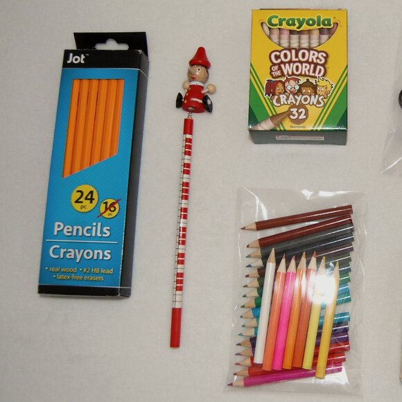 NWT Pencils, Crayons, Oil Pastels, and Art Tools Bundle - Picture 2 of 3